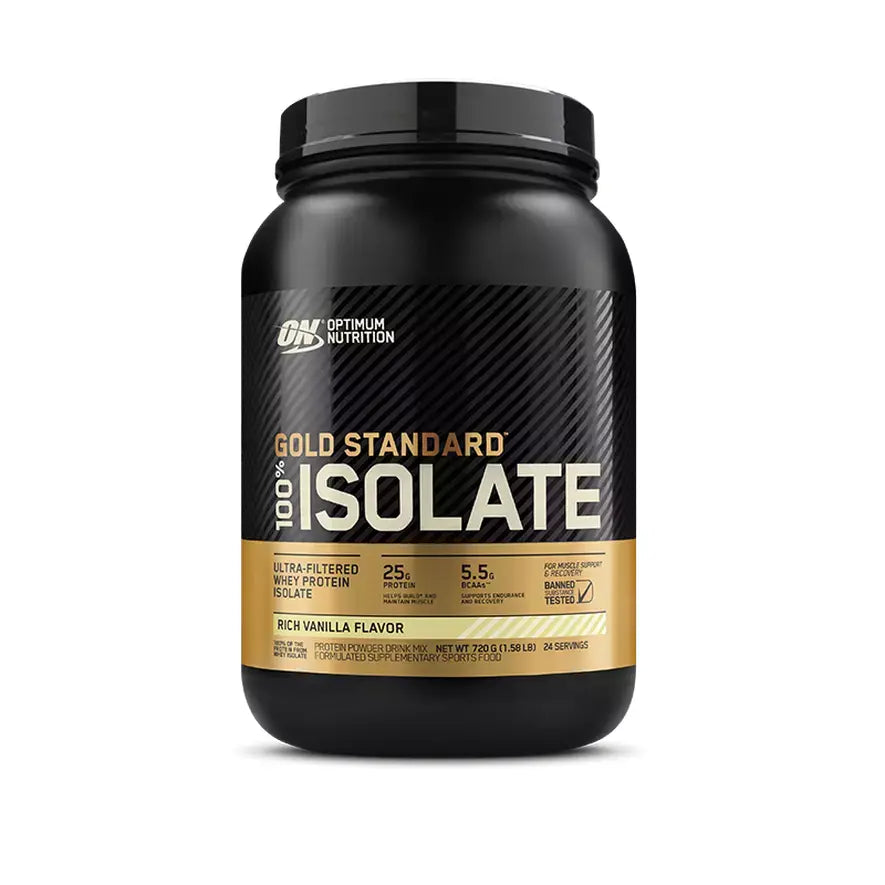 GOLD STANDARD 100% ISOLATE // 744G Optimum Nutrition NTS Newtown Supplement Store Sydney