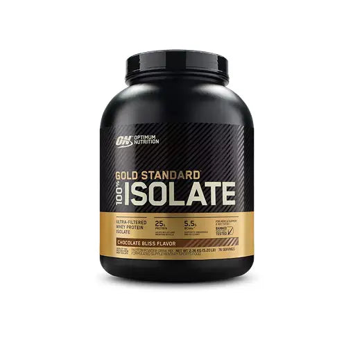 GOLD STANDARD 100 % ISOLATE // Whey Protein Isolate 5LB Optimum Nutrition Chocolate Bliss NTS Newtown Supplement Store Sydney