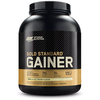 GOLD STANDARD GAINER // 2.27kg Optimum Nutrition Vanilla NTS Newtown Supplement Store Sydney