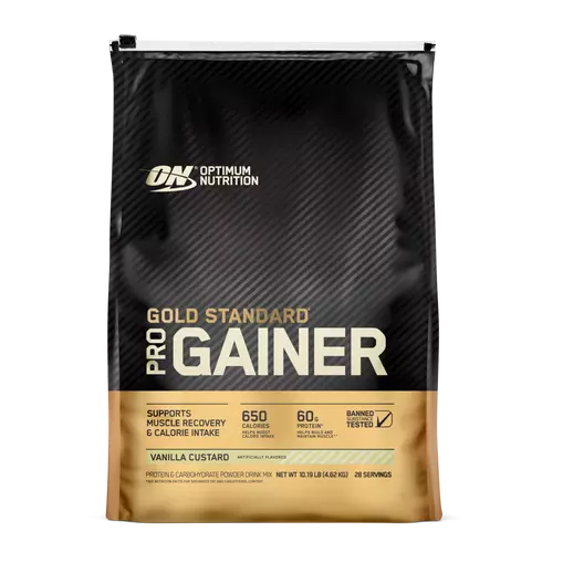 Gold Standard Pro Gainer // 60g Protein 80g Carb Optimum Nutrition 10LB / Vanilla Custard NTS Newtown Supplement Store Sydney