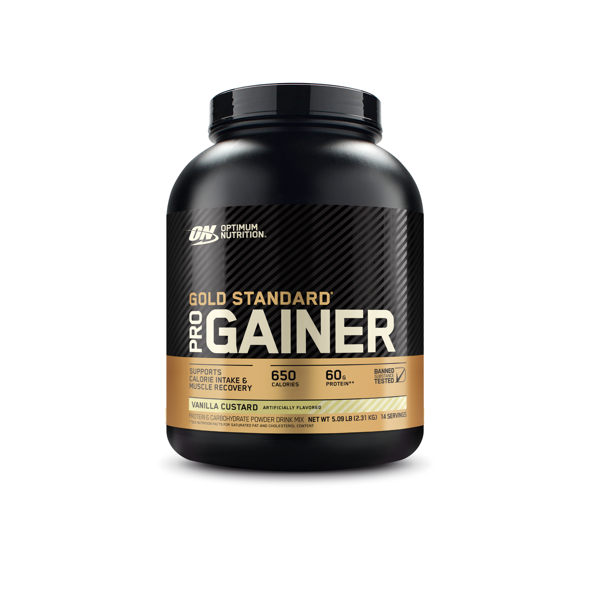 Gold Standard Pro Gainer // 60g Protein 80g Carb Optimum Nutrition 5LB / Vanilla Custard NTS Newtown Supplement Store Sydney