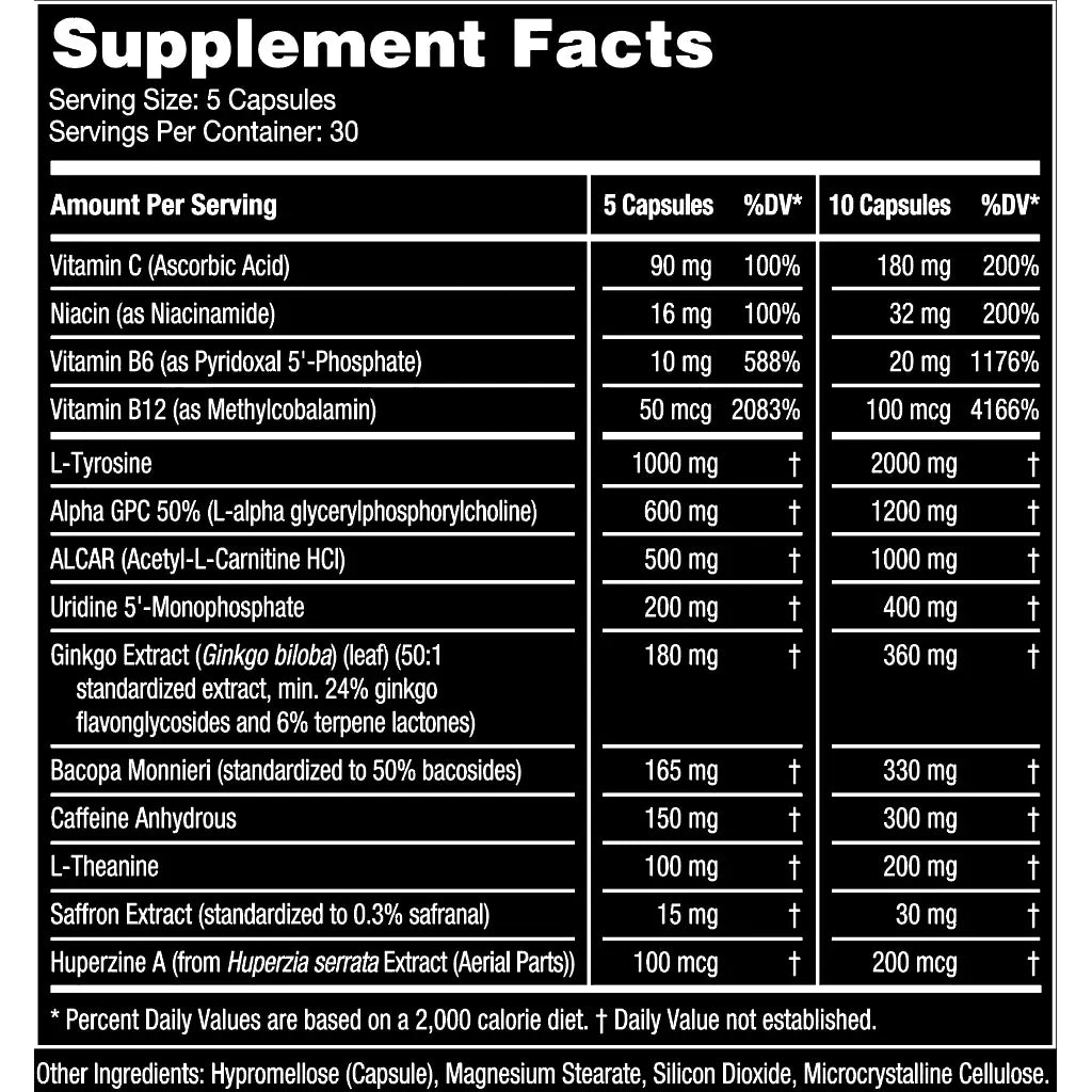 Gorilla Mind // Cognitive Support Formula Gorilla Mind NTS Newtown Supplement Store Sydney
