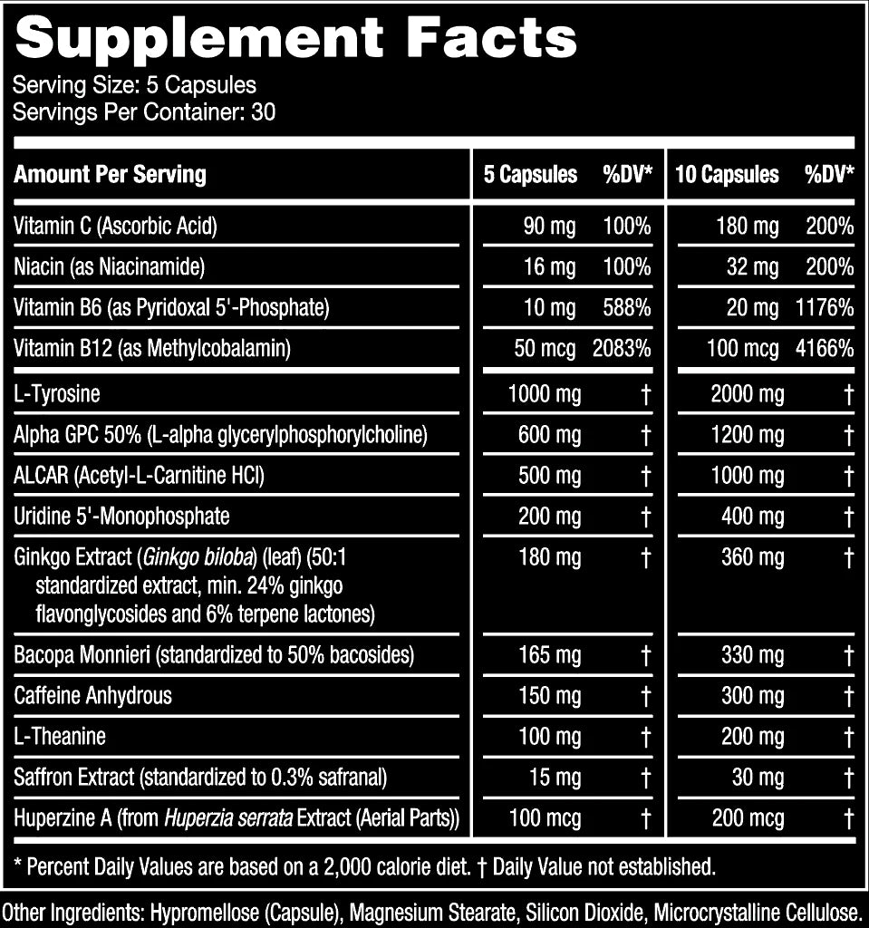 Gorilla Mind // Cognitive Support Formula Gorilla Mind NTS Newtown Supplement Store Sydney