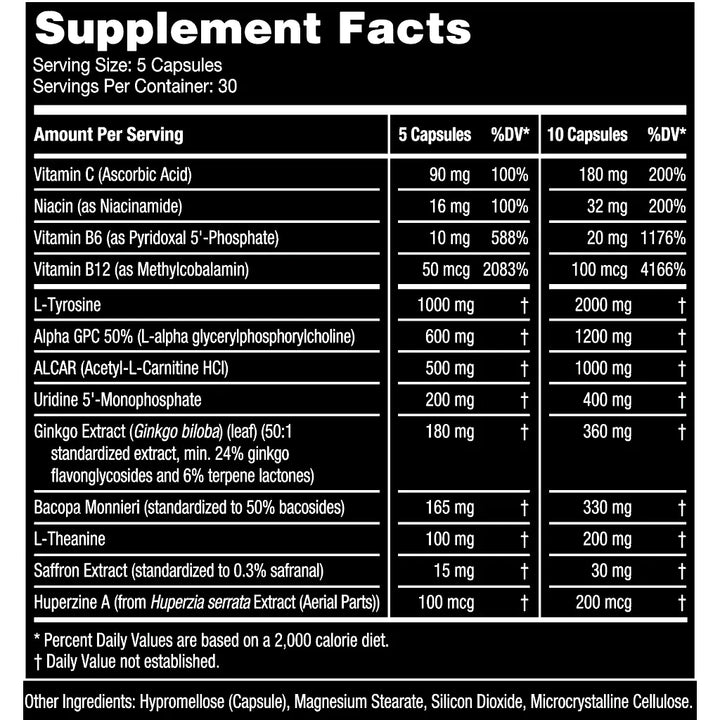 Gorilla Mind Smooth // Non-Stim Cognitive Support Formula Gorilla Mind NTS Newtown Supplement Store Sydney