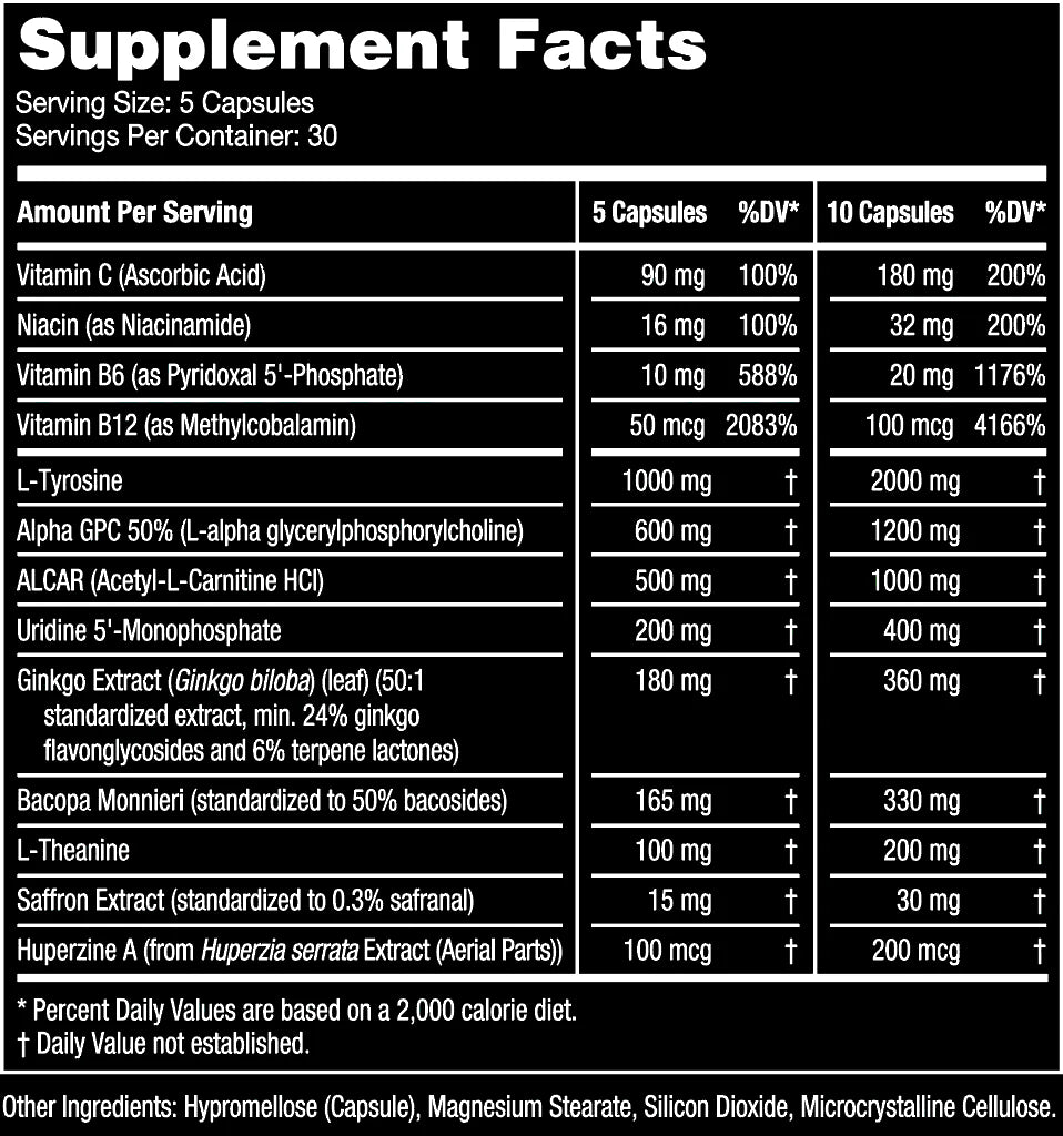 Gorilla Mind Smooth // Non-Stim Cognitive Support Formula Gorilla Mind NTS Newtown Supplement Store Sydney