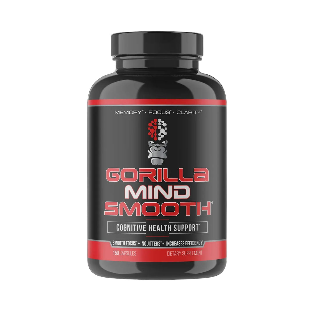 Gorilla Mind Smooth // Non-Stim Cognitive Support Formula Gorilla Mind NTS Newtown Supplement Store Sydney