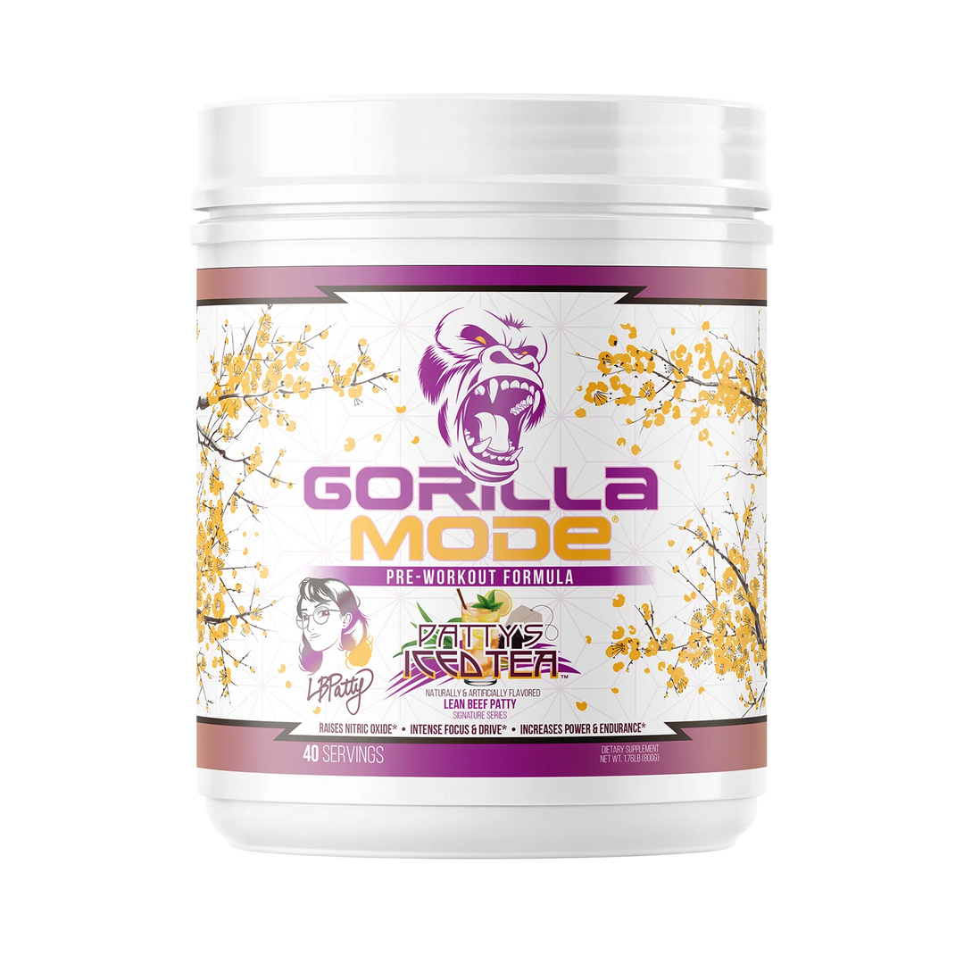 GORILLA MODE Pre-workout // 40 Servings Gorilla Mind Patty&