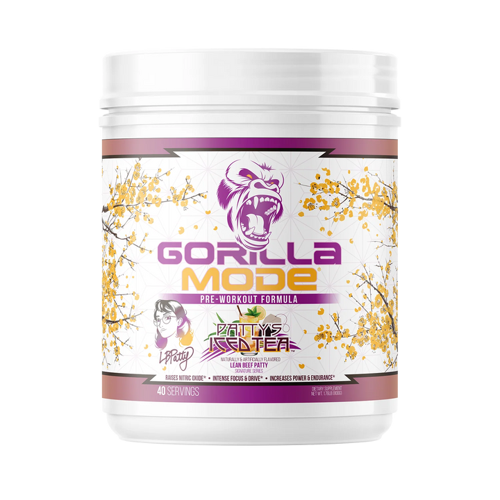 GORILLA MODE Pre-workout // 40 Servings Gorilla Mind Patty&