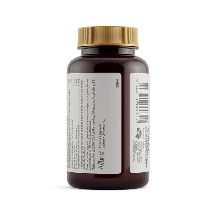 Gout Relief Complex // Anti-Inflammatory 60 caps Herbs of Gold NTS Newtown Supplement Store Sydney