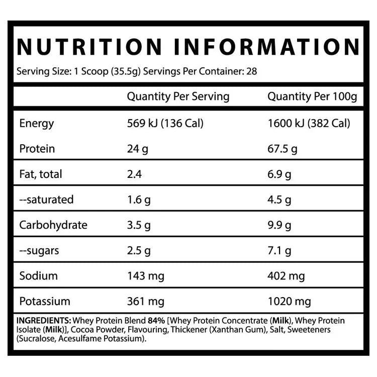 Grass Fed New Zealand Whey Protein // 28 Serves Inspired Nutraceuticals NTS Newtown Supplement Store Sydney