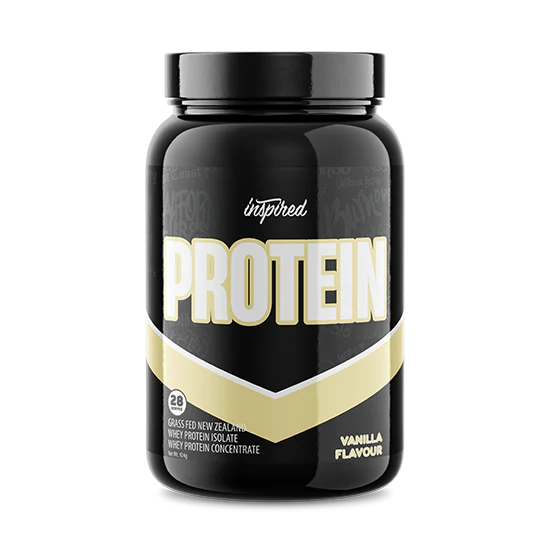 Grass Fed New Zealand Whey Protein // 28 Serves Inspired Nutraceuticals Vanilla NTS Newtown Supplement Store Sydney