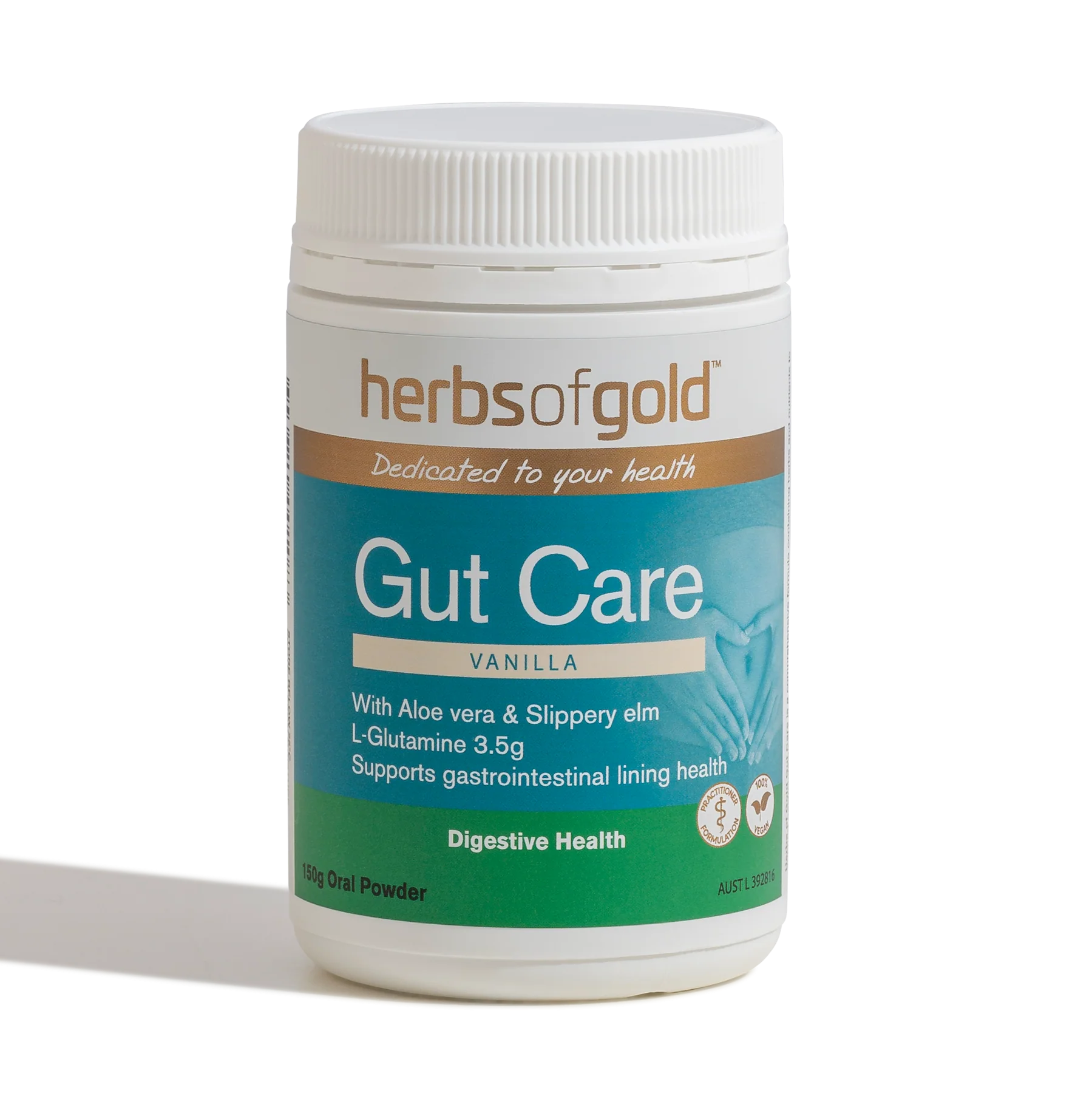 Gut Care  Digestive Health // Vanilla Oral Powder Herbs of Gold NTS Newtown Supplement Store Sydney