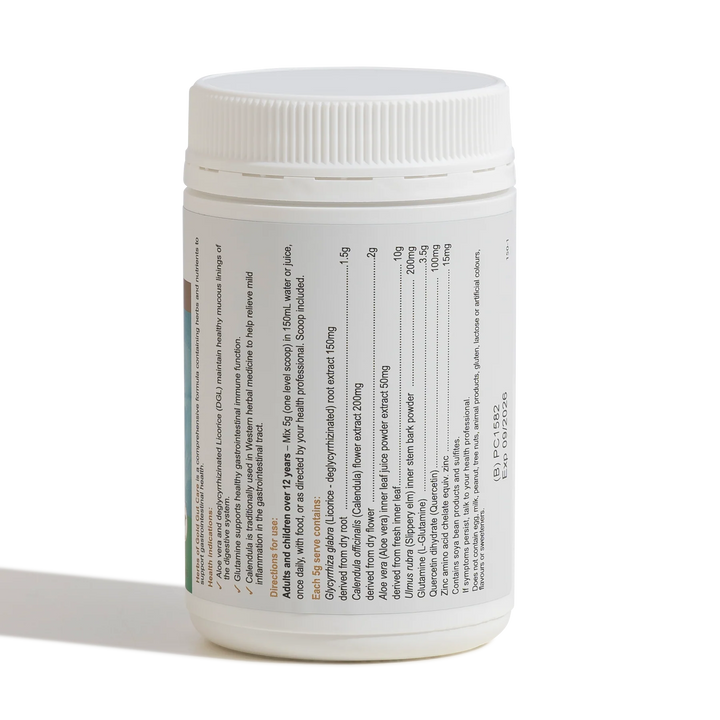 Gut Care  Digestive Health // Vanilla Oral Powder Herbs of Gold NTS Newtown Supplement Store Sydney