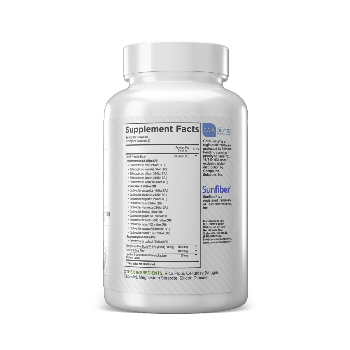 GUT // Support Formula Core Nutritionals NTS Newtown Supplement Store Sydney