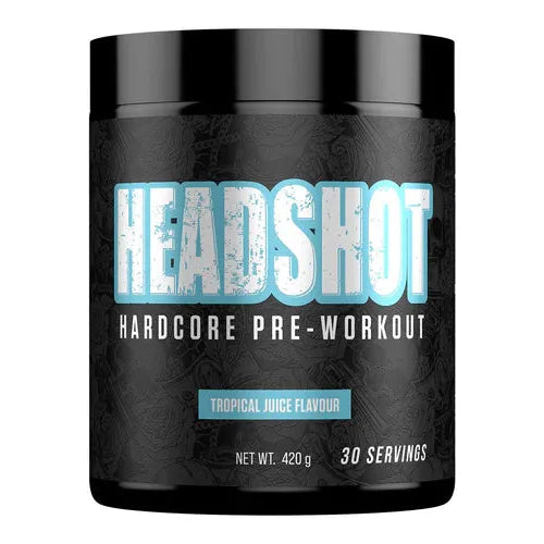 HEADSHOT // Hardcore Pre-Workout 30 Serves OCD Nutrition Tropical Juice NTS Newtown Supplement Store Sydney