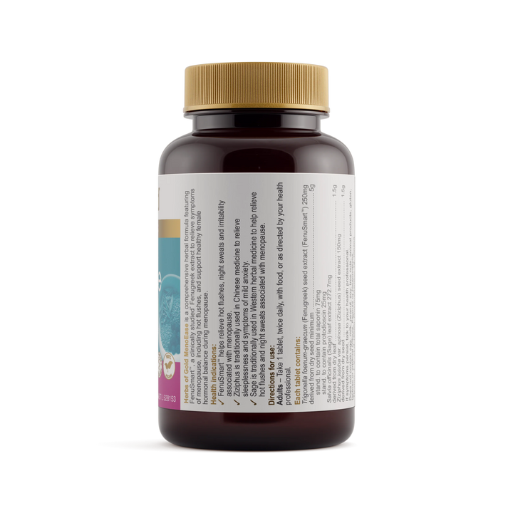 Herbs of Gold MenoEase // 60 tablets Herbs of Gold NTS Newtown Supplement Store Sydney