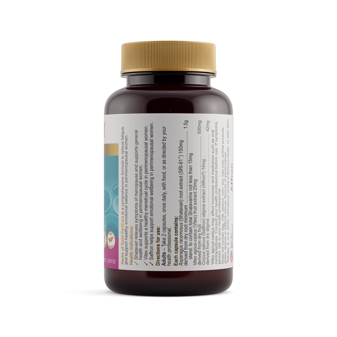 Herbs of Gold PeriCare // 60 Capsules Herbs of Gold NTS Newtown Supplement Store Sydney