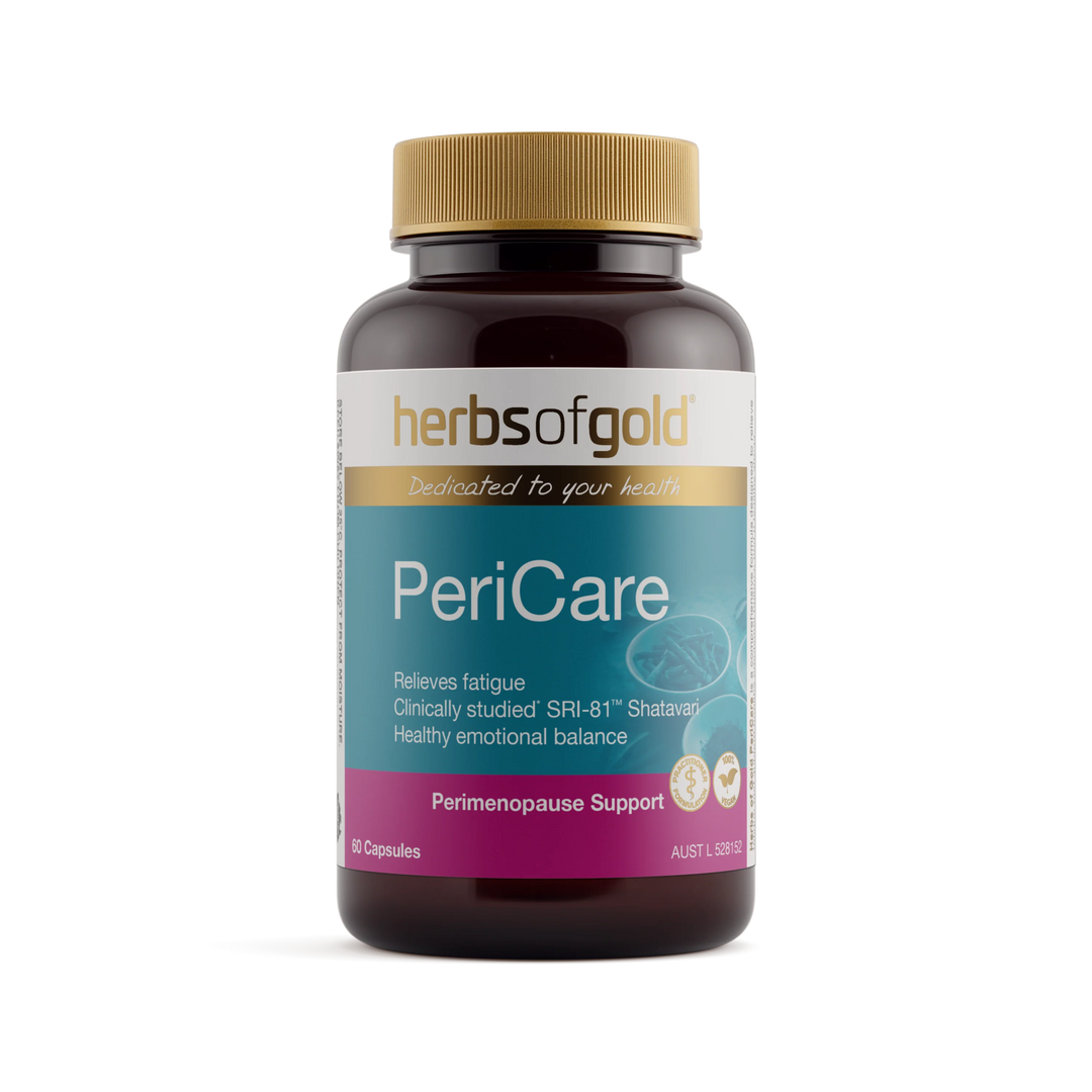Herbs of Gold PeriCare // 60 Capsules Herbs of Gold NTS Newtown Supplement Store Sydney
