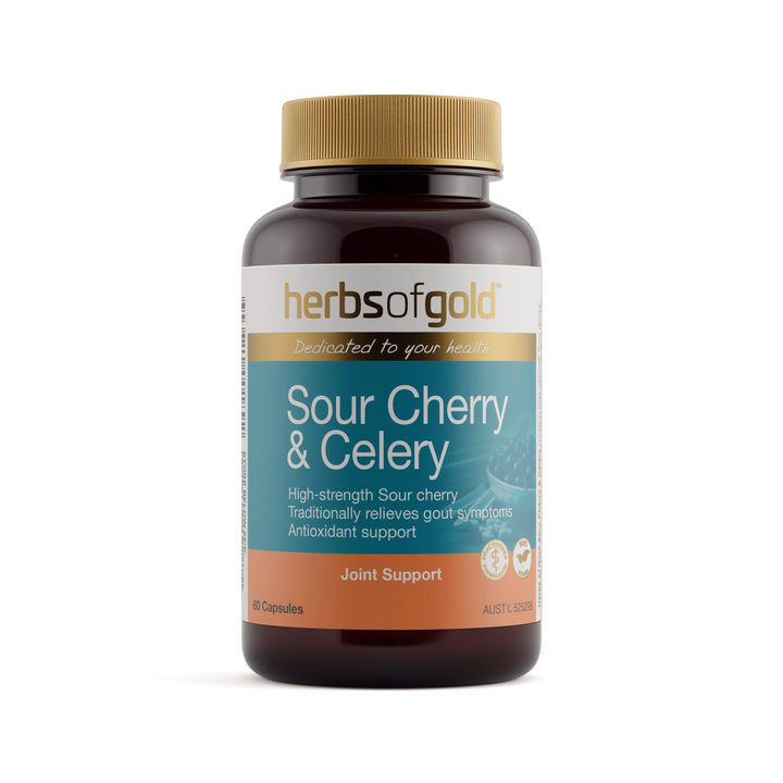 Herbs of Gold // Sour Cherry &amp; Celery Herbs of Gold NTS Newtown Supplement Store Sydney