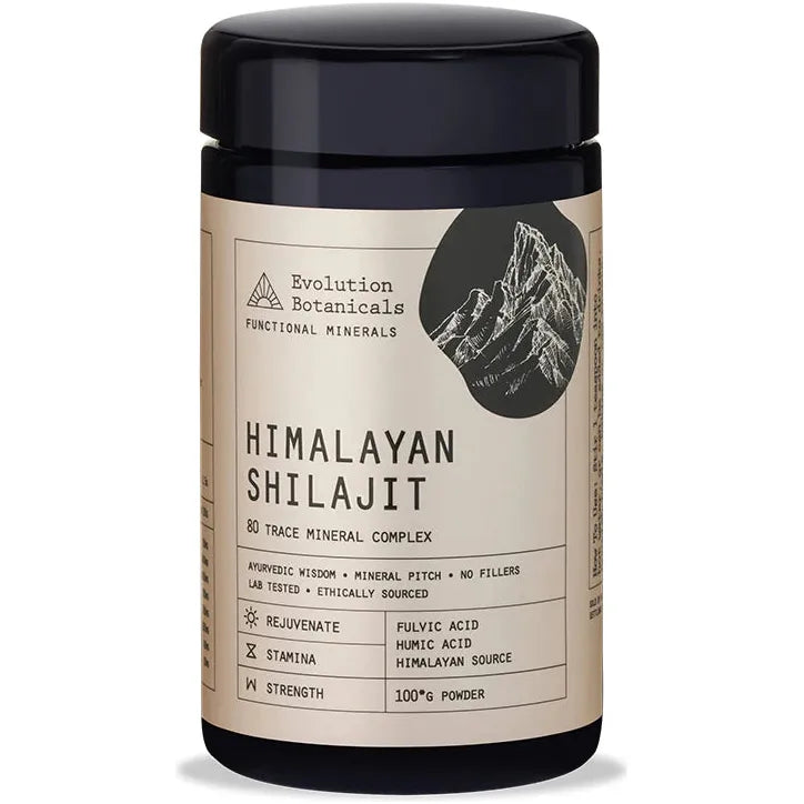 Himalayan Shilajit // Trace Mineral Complex 100g Powder Evolution Botanicals NTS Newtown Supplement Store Sydney