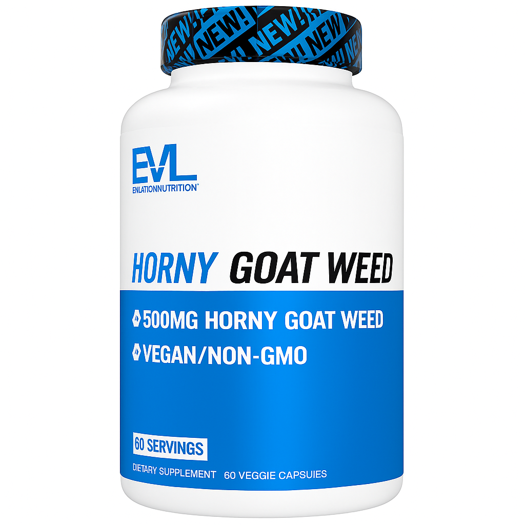 Horny Goat Weed // 500mg 60 Capsules Evlution Nutrition NTS Newtown Supplement Store Sydney