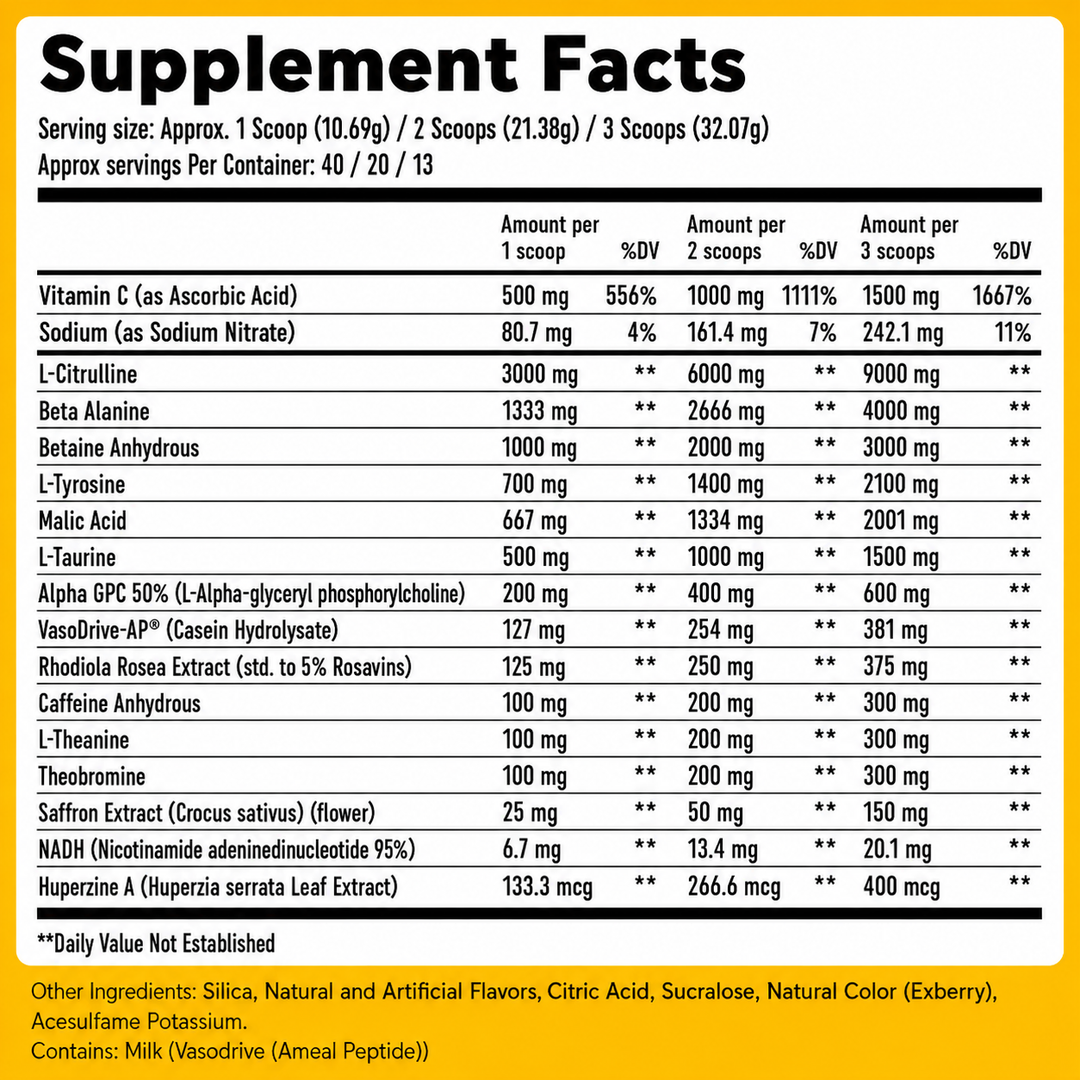 HTLT Pre-Workout 3.0 // Premium Performance Pre-Workout Formula HTLT NTS Newtown Supplement Store Sydney