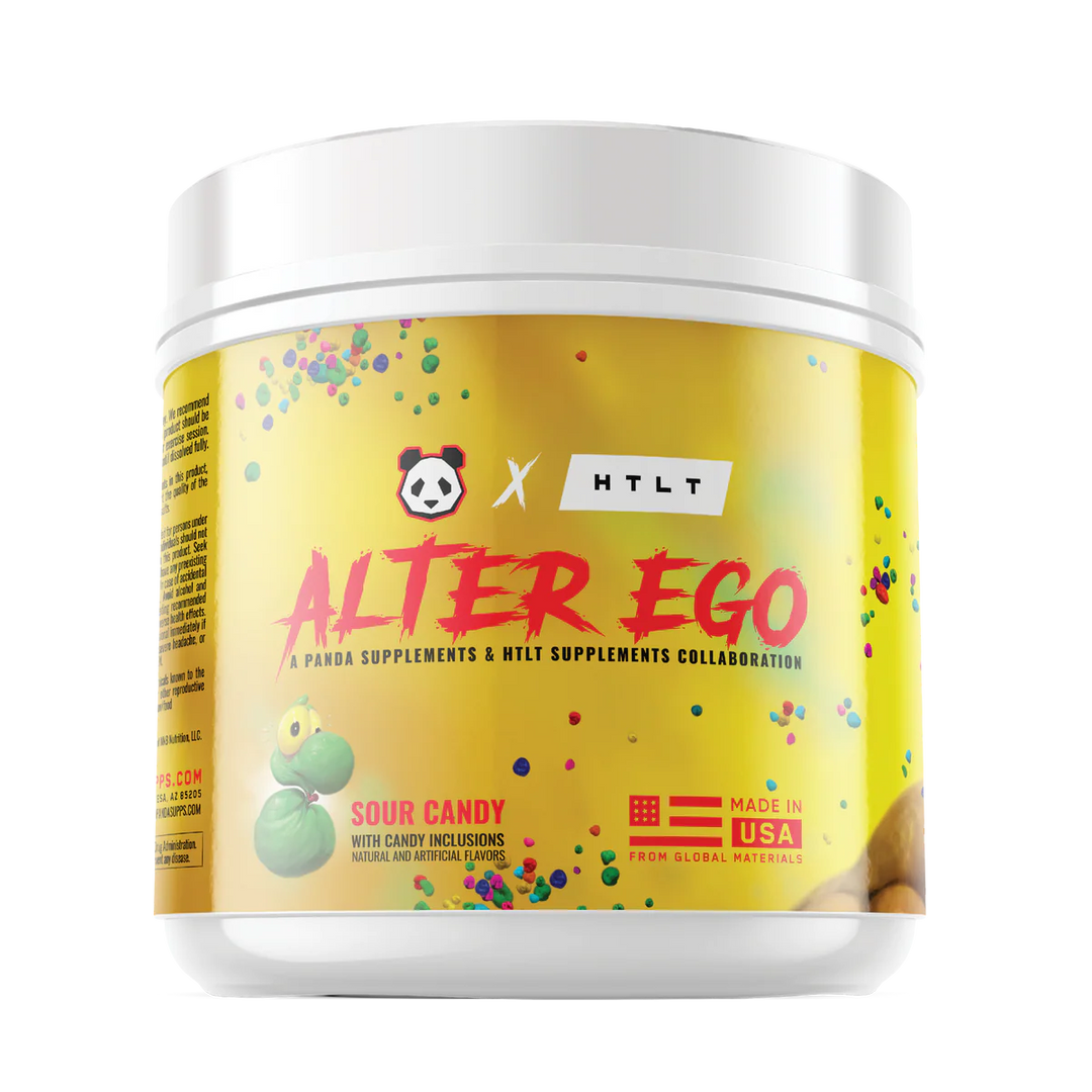 HTLT x Panda Supps Alter Ego //. High Stim Pre HTLT Sour Candy NTS Newtown Supplement Store Sydney