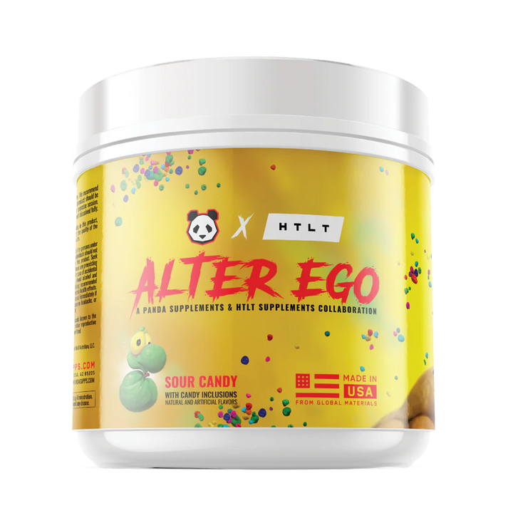 HTLT x Panda Supps Alter Ego //. High Stim Pre HTLT Sour Candy NTS Newtown Supplement Store Sydney