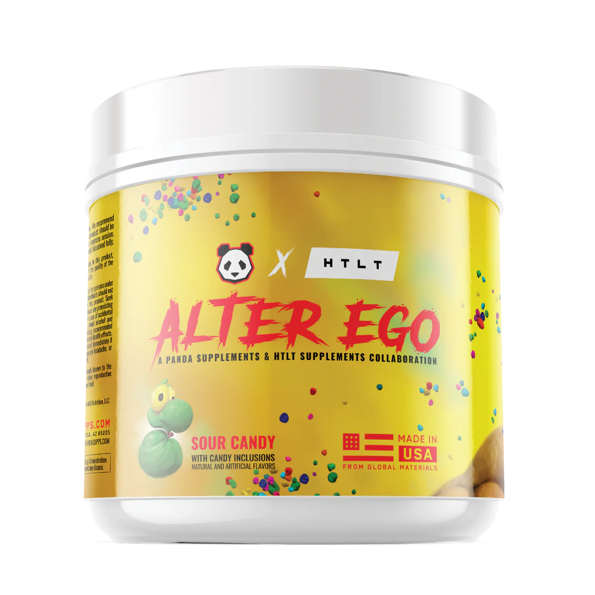 HTLT x Panda Supps Alter Ego //. High Stim Pre HTLT Sour Candy NTS Newtown Supplement Store Sydney