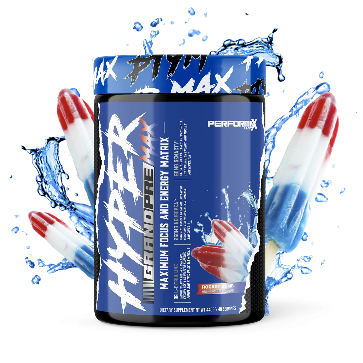 HYPER Grand Pre MAX // Maximum Training Matrix (40/20 scoops) PerforMax Labs Rocket Bomb NTS Newtown Supplement Store Sydney