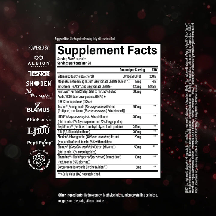 INFINIS // INFINI-TEST (T37) Infinis Nutrition NTS Newtown Supplement Store Sydney