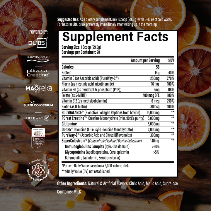 Infinis Nutrition Daily Peptide M85 // Performance &amp; Recovery Infinis Nutrition Peach Ice Tea NTS Newtown Supplement Store Sydney