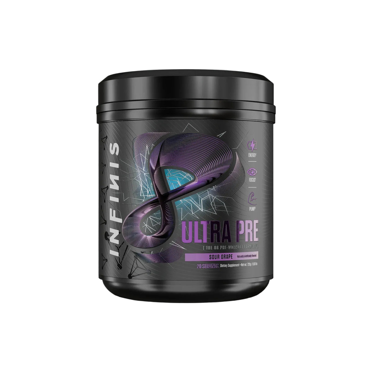 Infinis Ultra Pre // All-in-One Pre-Workout Infinis Nutrition Sour Grape NTS Newtown Supplement Store Sydney