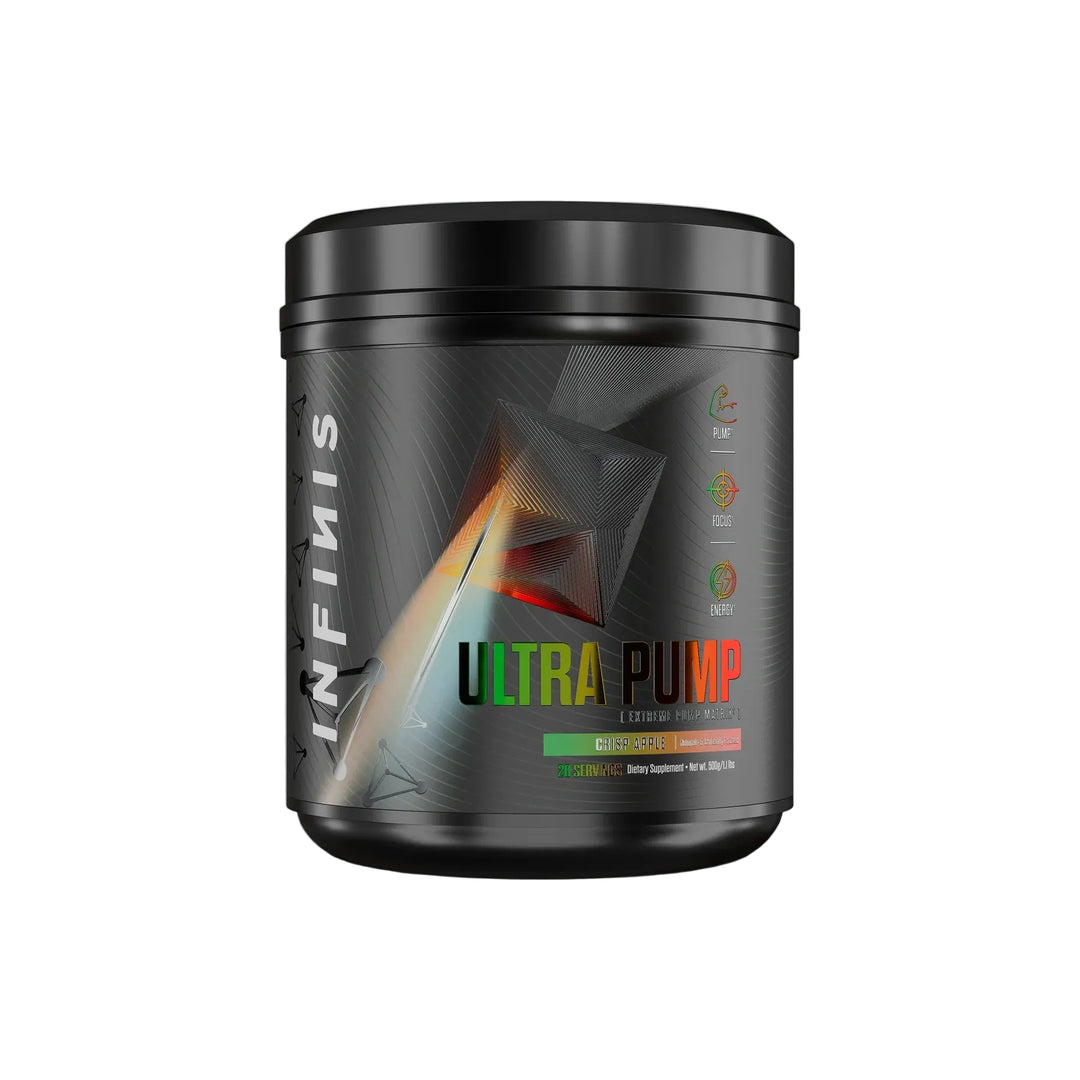 Infinis Ultra Pump // Non-Stim Pre Infinis Nutrition Crisp Apple NTS Newtown Supplement Store Sydney
