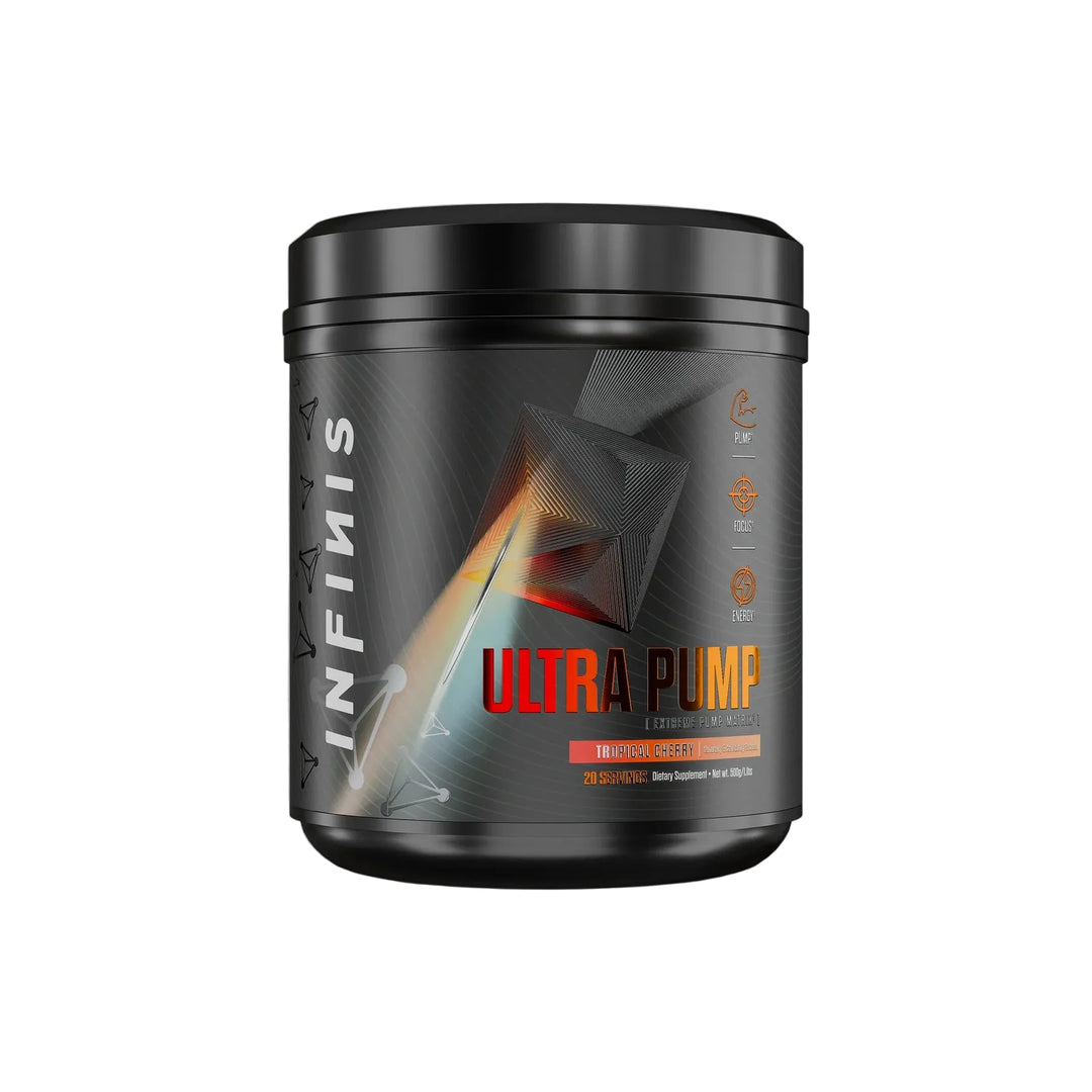 Infinis Ultra Pump // Non-Stim Pre Infinis Nutrition Tropical Cherry NTS Newtown Supplement Store Sydney