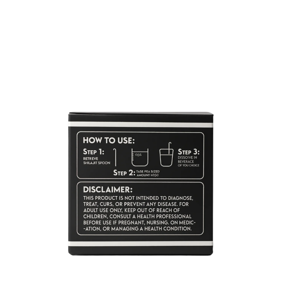 Intellect GOLD GRADE SHILAJIT RESIN // 30g Inellect Supplements NTS Newtown Supplement Store Sydney