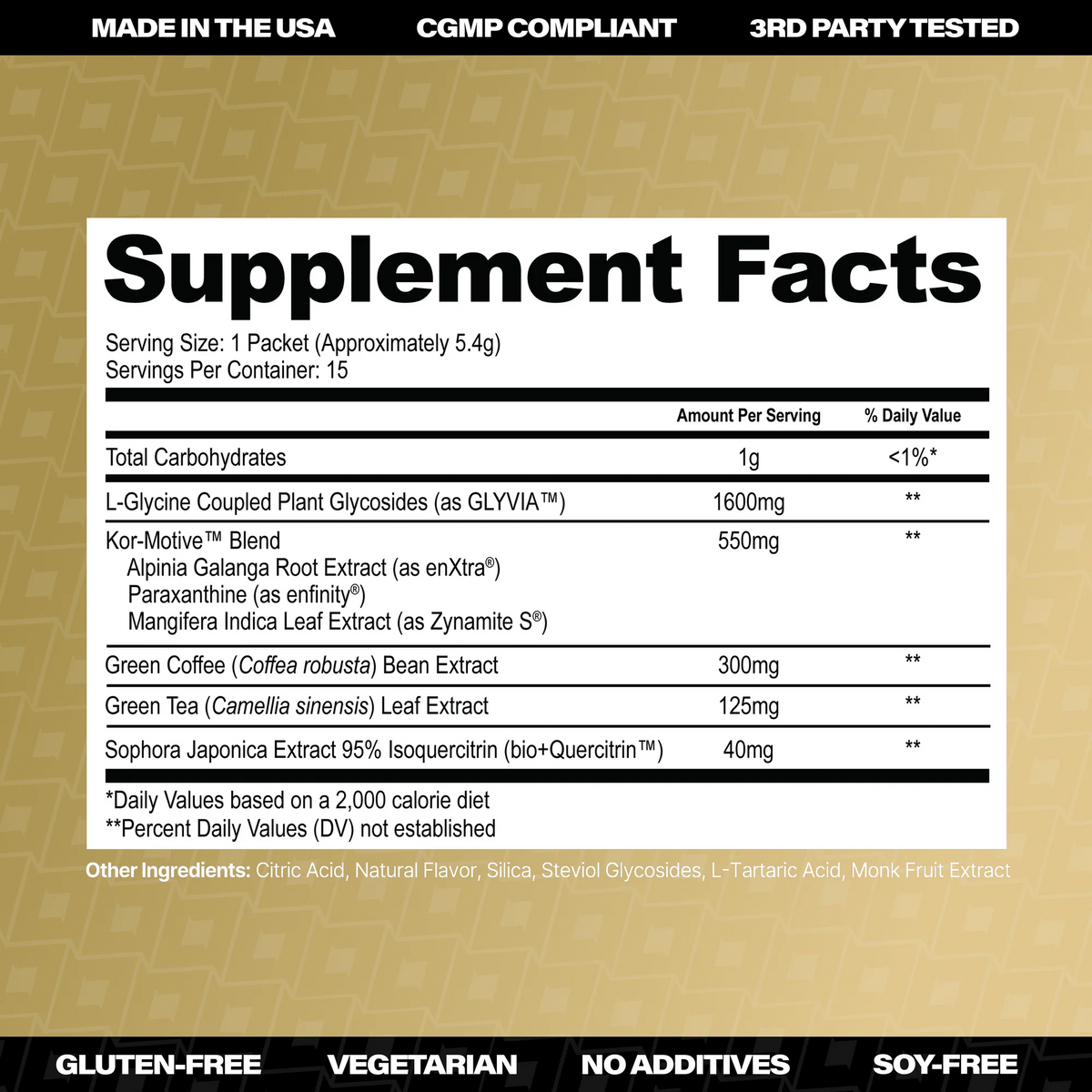 KORRECT Edge // Mango Flavour (15 Servings) Korrect Life NTS Newtown Supplement Store Sydney