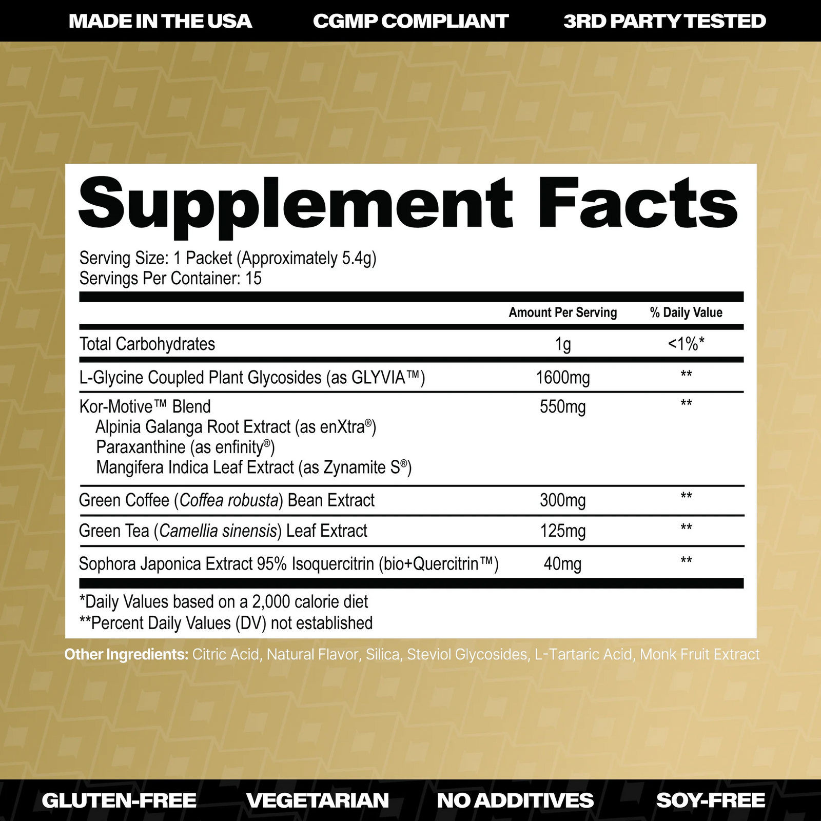 KORRECT Edge // Mango Flavour (15 Servings) Korrect Life NTS Newtown Supplement Store Sydney