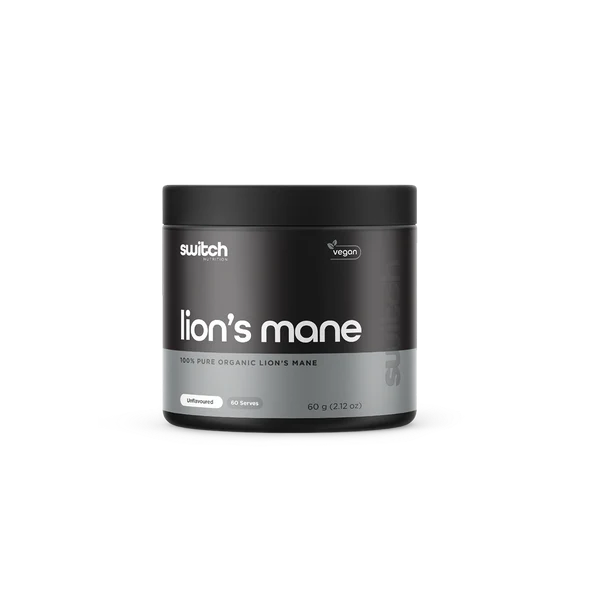 lion&#39;s mane (100% Pure Organic Powder) // 60 Serves SWITCH NTS Newtown Supplement Store Sydney
