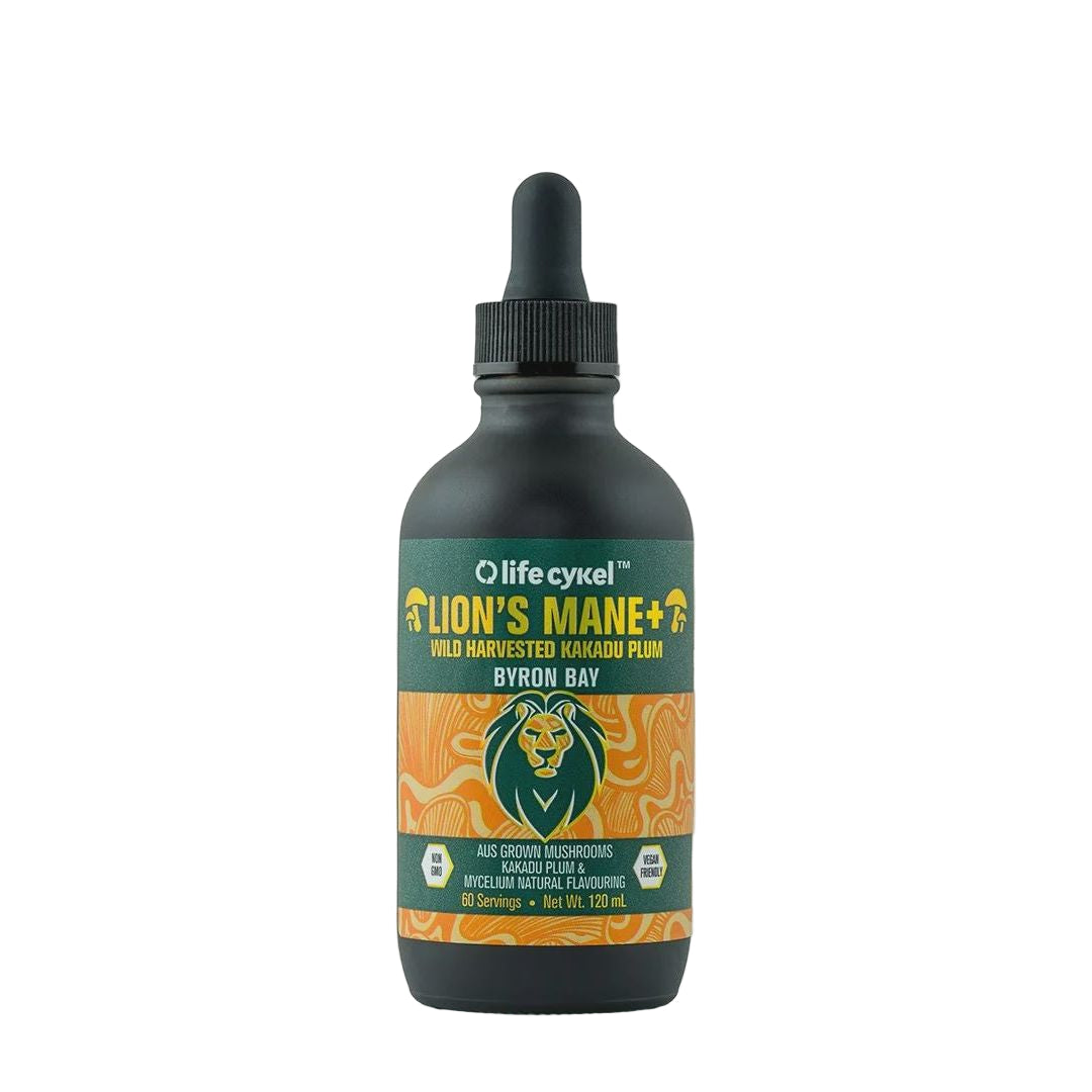 Lion's Mane Mushroom Double Extract Dropper Life Cykel NTS Newtown Supplement Store Sydney