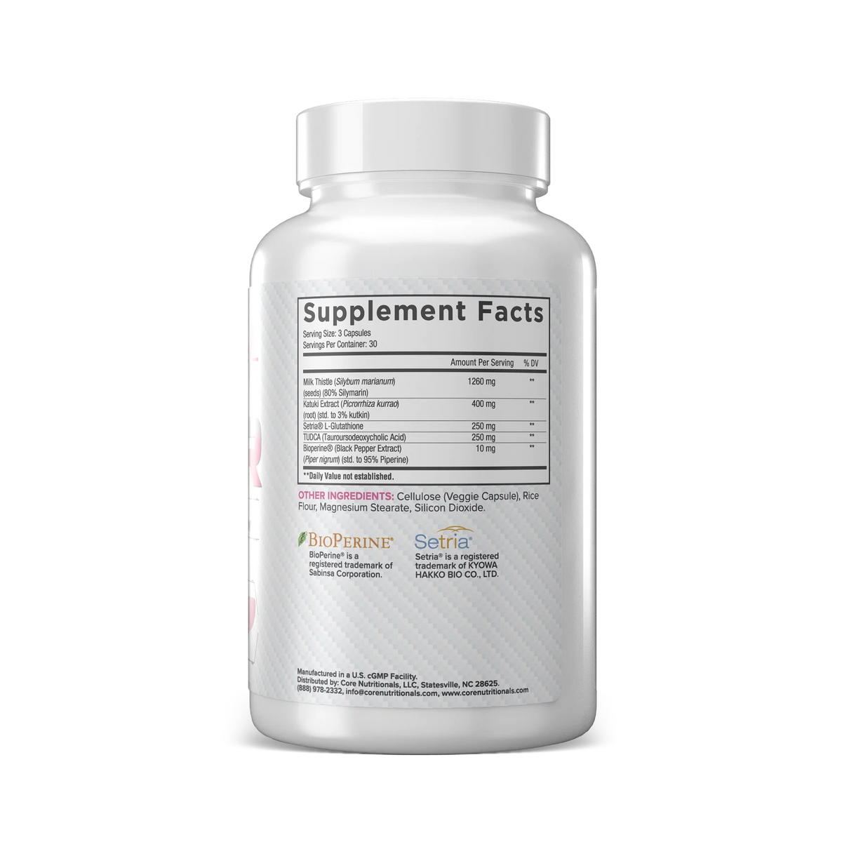 LIVER // 90 Caps Core Nutritionals NTS Newtown Supplement Store Sydney