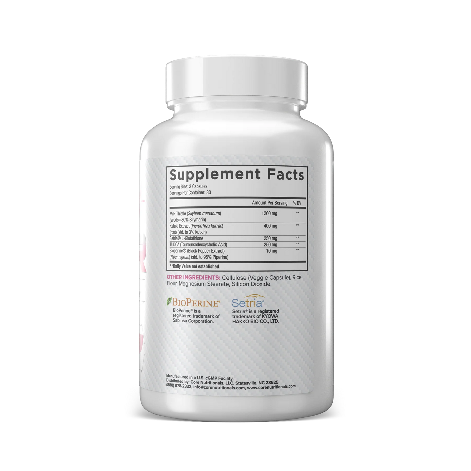 LIVER // 90 Caps Core Nutritionals NTS Newtown Supplement Store Sydney