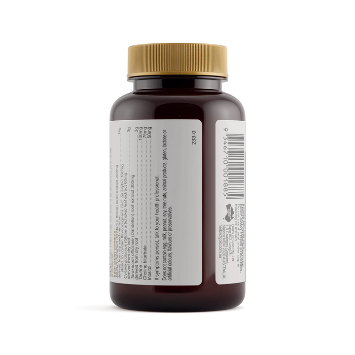 Liver Cleanse &amp; Protect // 60 Tablets Herbs of Gold NTS Newtown Supplement Store Sydney