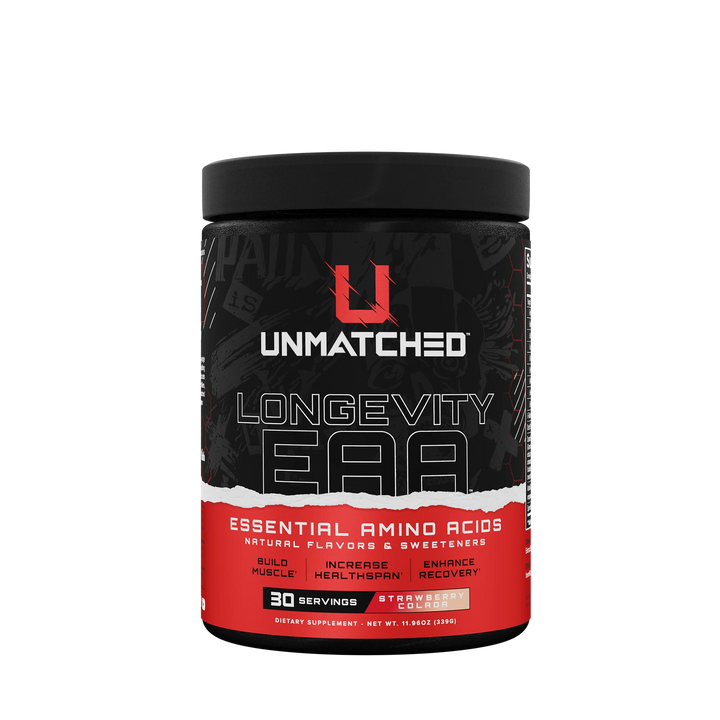 LONGEVITY EAA // Essential Amino Acids (30 Servings) Unmatched Strawberry Colada NTS Newtown Supplement Store Sydney