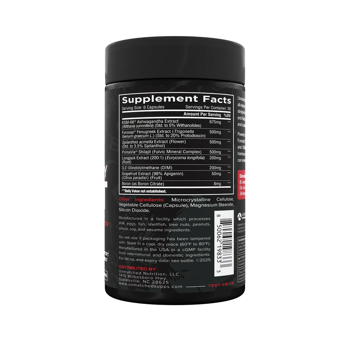 Longevity Test // 180 Caps Unmatched NTS Newtown Supplement Store Sydney