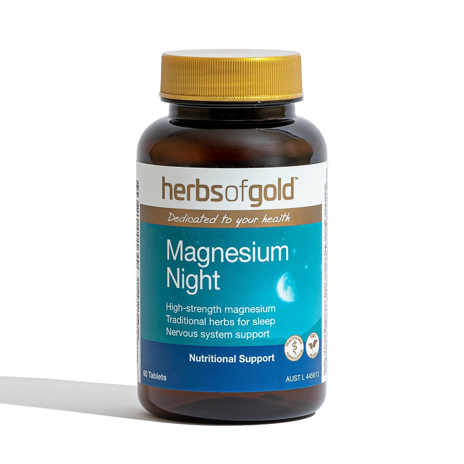Magnesium Night // Sleep Aid (60 Tablets) Herbs of Gold NTS Newtown Supplement Store Sydney