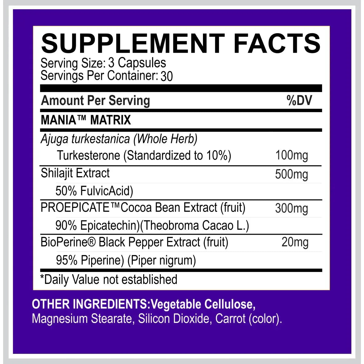 MANIA // 30 Servings Myoblox NTS Newtown Supplement Store Sydney