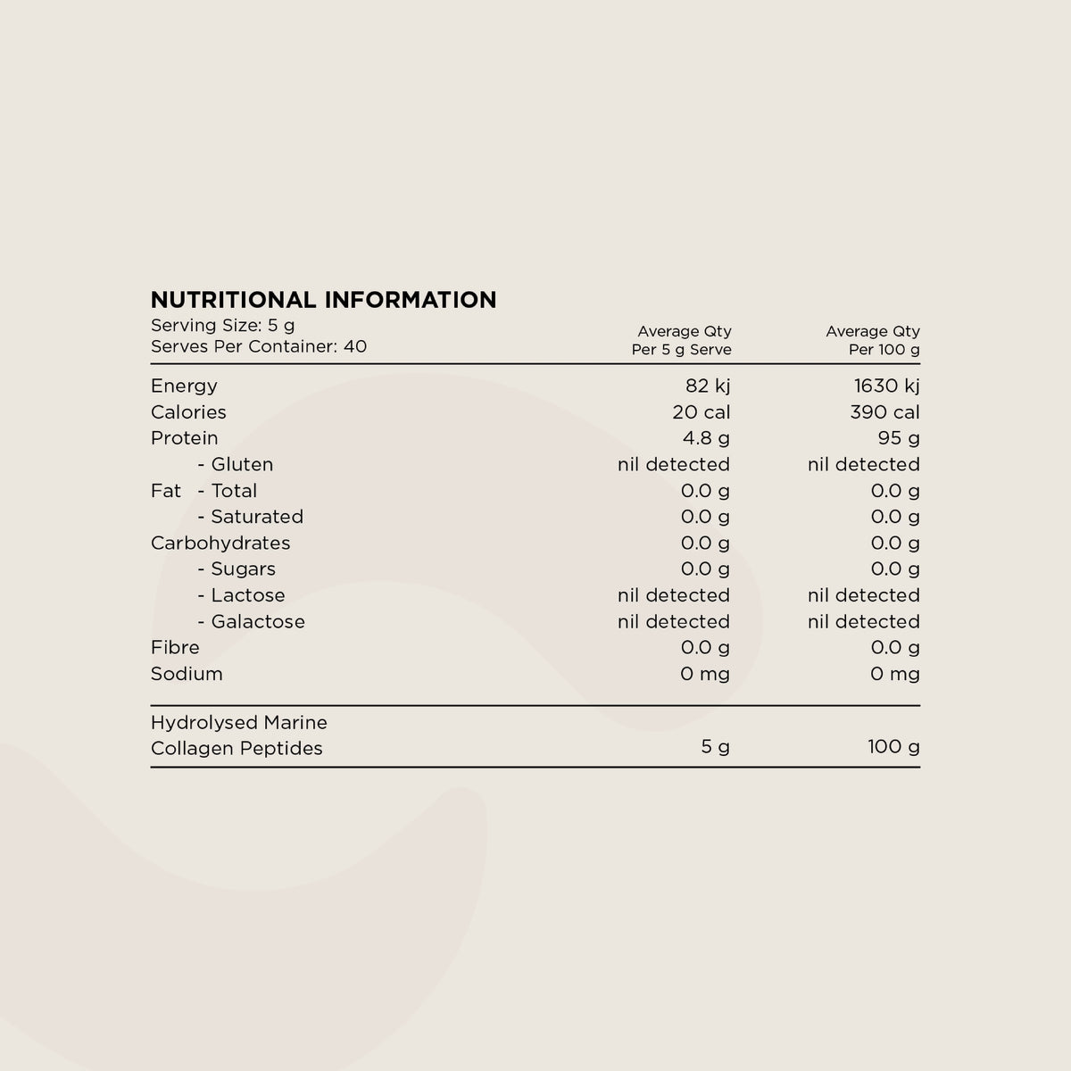 Marine Collagen Powder // 200g SWITCH NTS Newtown Supplement Store Sydney