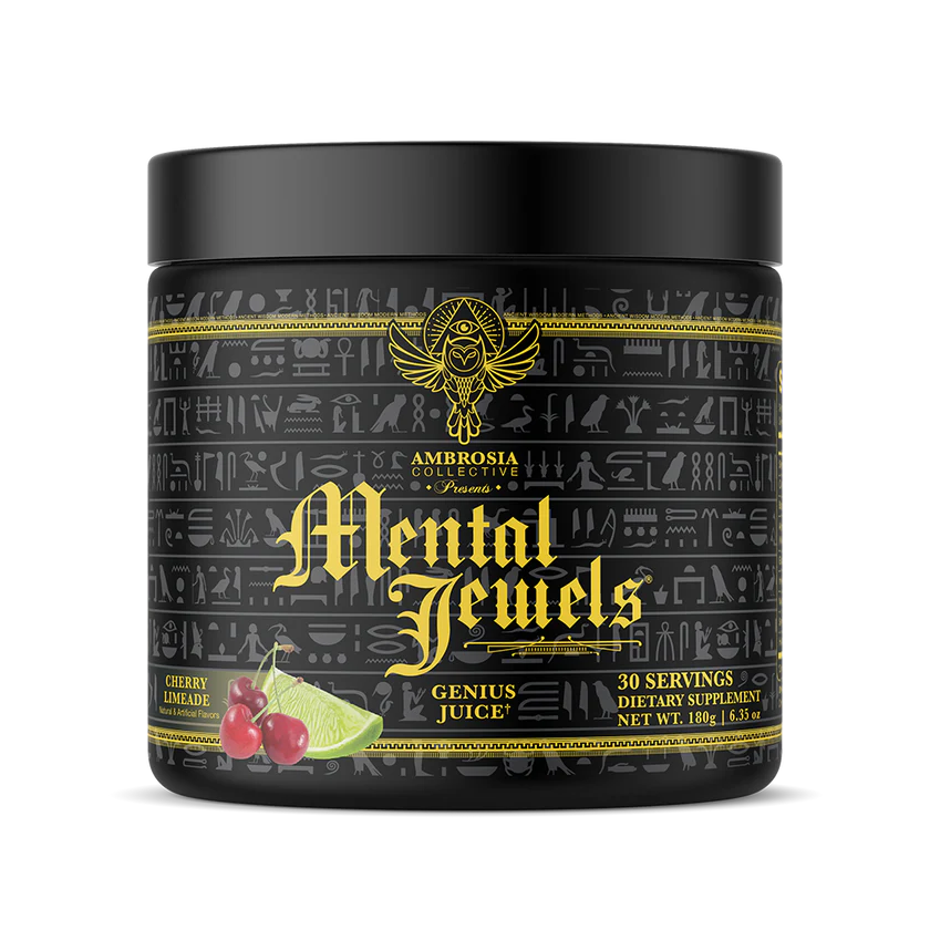 Mental Jewels® // Premium Cognitive-Style Drink Mix Ambrosia Cherry Limeade (Powder) NTS Newtown Supplement Store Sydney