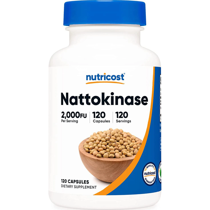 Nattokinase 2,000FU // 120 Capsules nutricost NTS Newtown Supplement Store Sydney